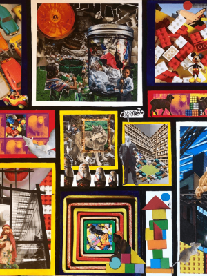 L'art du collage -Marielle Hary, collagiste - ateliers de collage dans les Vosges - Vente d'oeuvres en collage