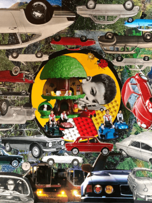 L'art du collage -Marielle Hary, collagiste - ateliers de collage dans les Vosges - Vente d'oeuvres en collage