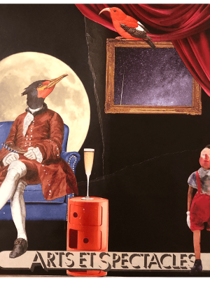 Faites un vœu ! - L'art du collage- Marielle Hary, collagiste - Ateliers de collage dans les Vosges -Vente d'œuvres en collage