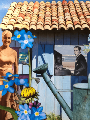 Ne m'oubliez pas ! - L'art du collage- Marielle Hary, collagiste - Ateliers de collage dans les Vosges -Vente d'œuvres en collage