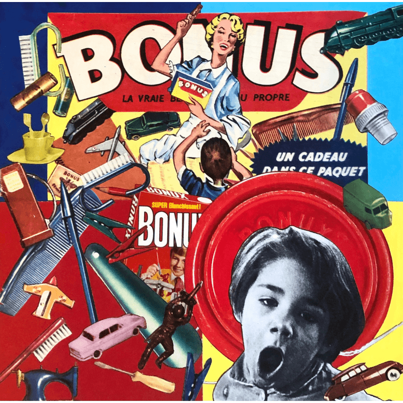 Parenthèse ludique - L'art du collage- Marielle Hary, collagiste - Ateliers de collage dans les Vosges -Vente d'œuvres en collage