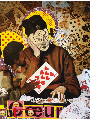 Atout cœur - L'art du collage- Marielle Hary, collagiste - Ateliers de collage dans les Vosges - Vente de collages