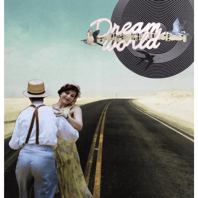 Dream World - L'art du collage- Marielle Hary, collagiste - Ateliers de collage dans les Vosges - Vente de collages