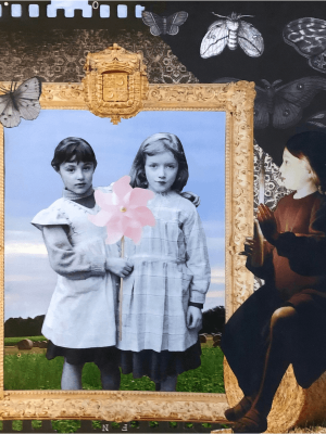 Il était une fois - L'art du collage- Marielle Hary, collagiste - Ateliers de collage dans les Vosges - Vente de collages